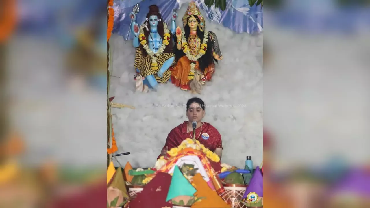 Day 4 Proceedings : Dasara Divya Mahotsavamulu and Veda Purusha Saptaha Jnana Yajnam