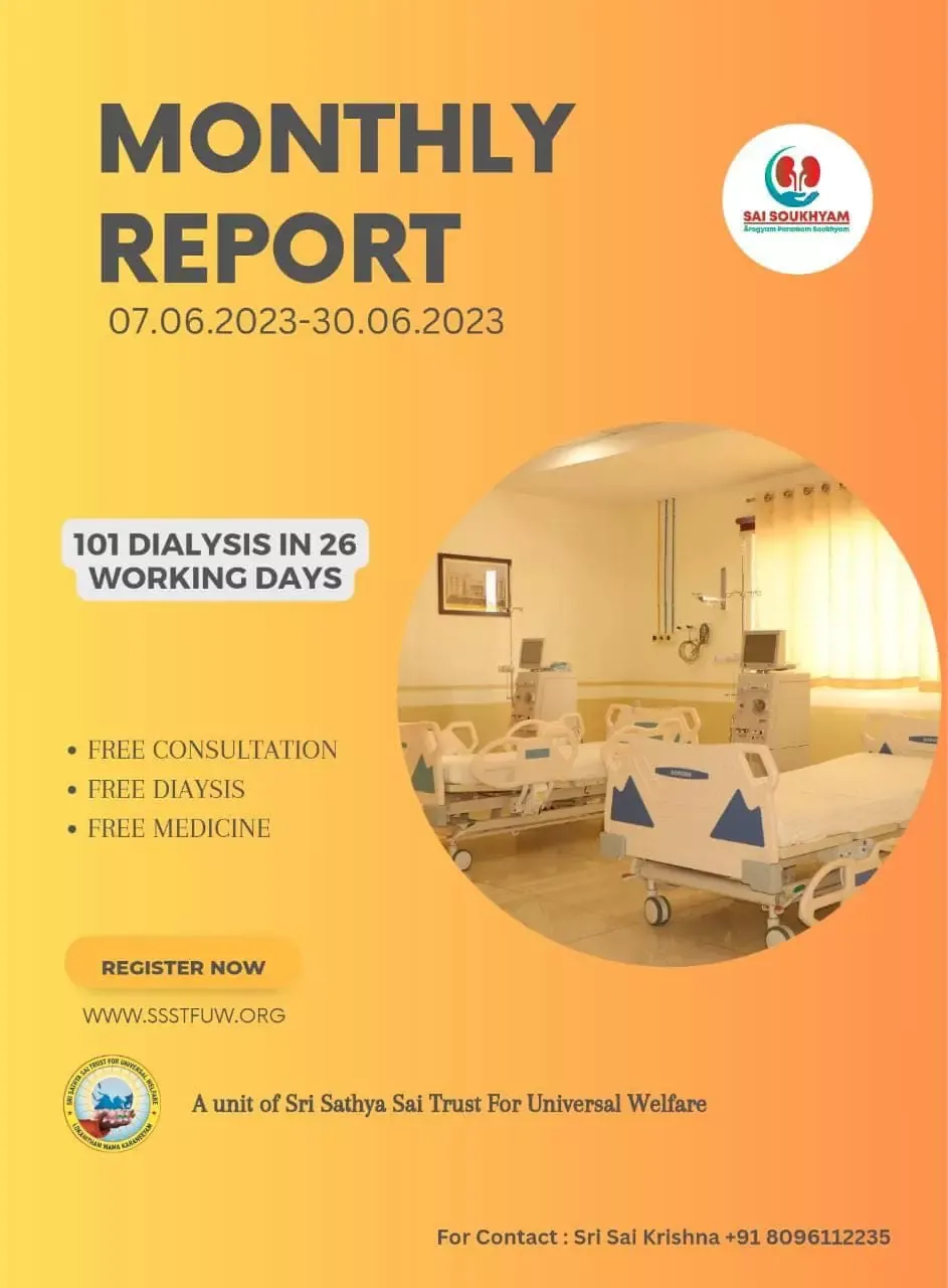 June Month Report - Sai Soukhyam