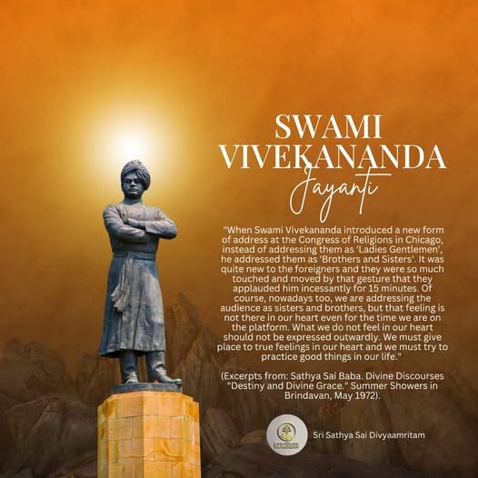 "When Swami Vivekananda introduced a new form of address at the Congress of Religions in Chicago, instead of addressing them as 'Ladies Gentlemen', he addressed them as 'Brothers and Sisters'. It was quite new to the foreigners and they were so much to...