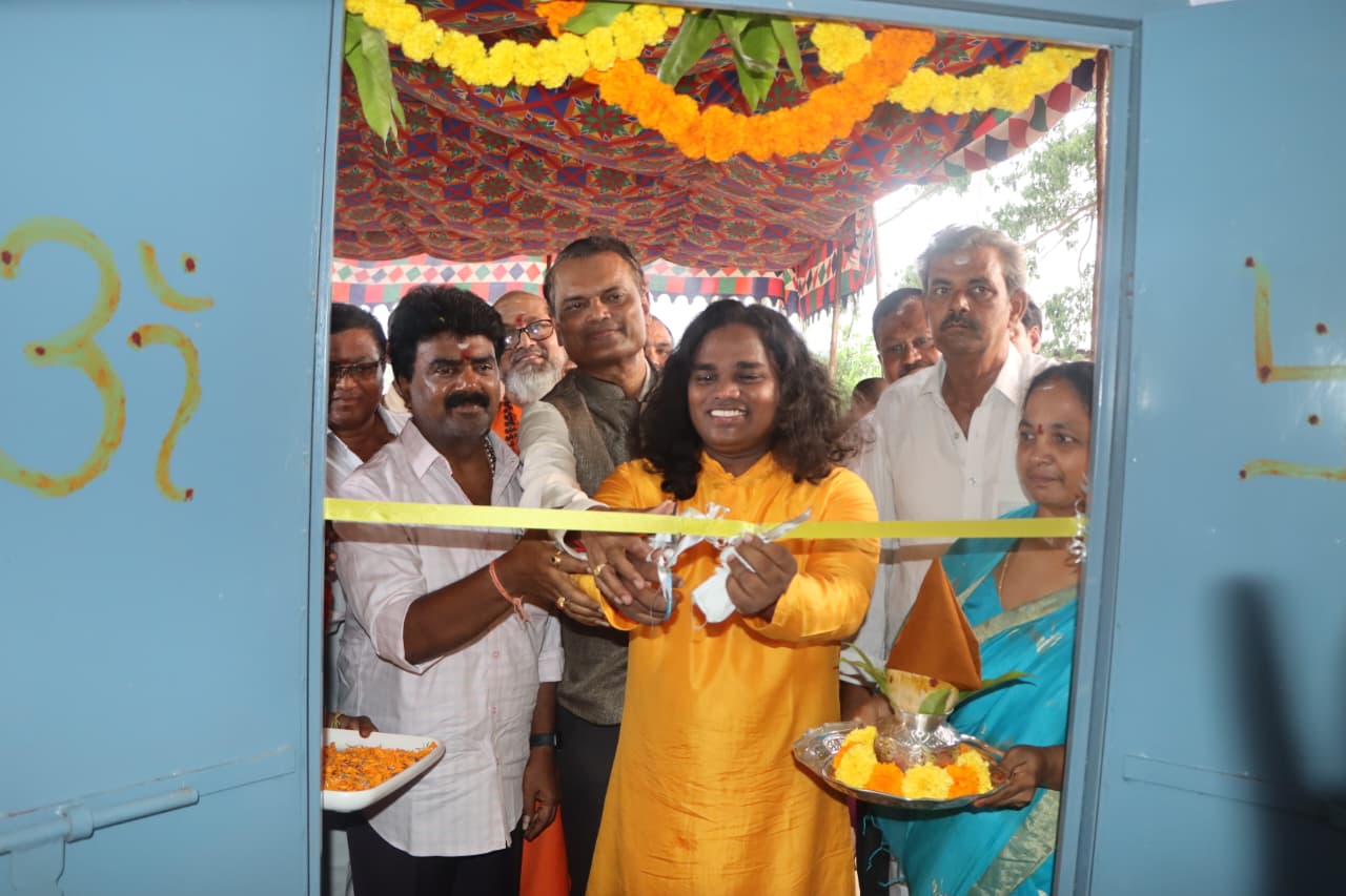Sri Sathya Sai Divya Jalam Inauguration of Safe & RO Drinking Water Plant at Pusham Village,