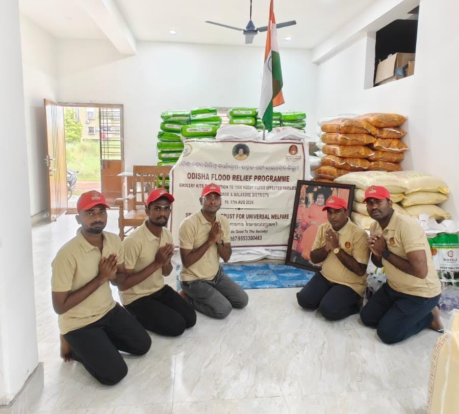 Glimpses of Odisha Flood Relief Program