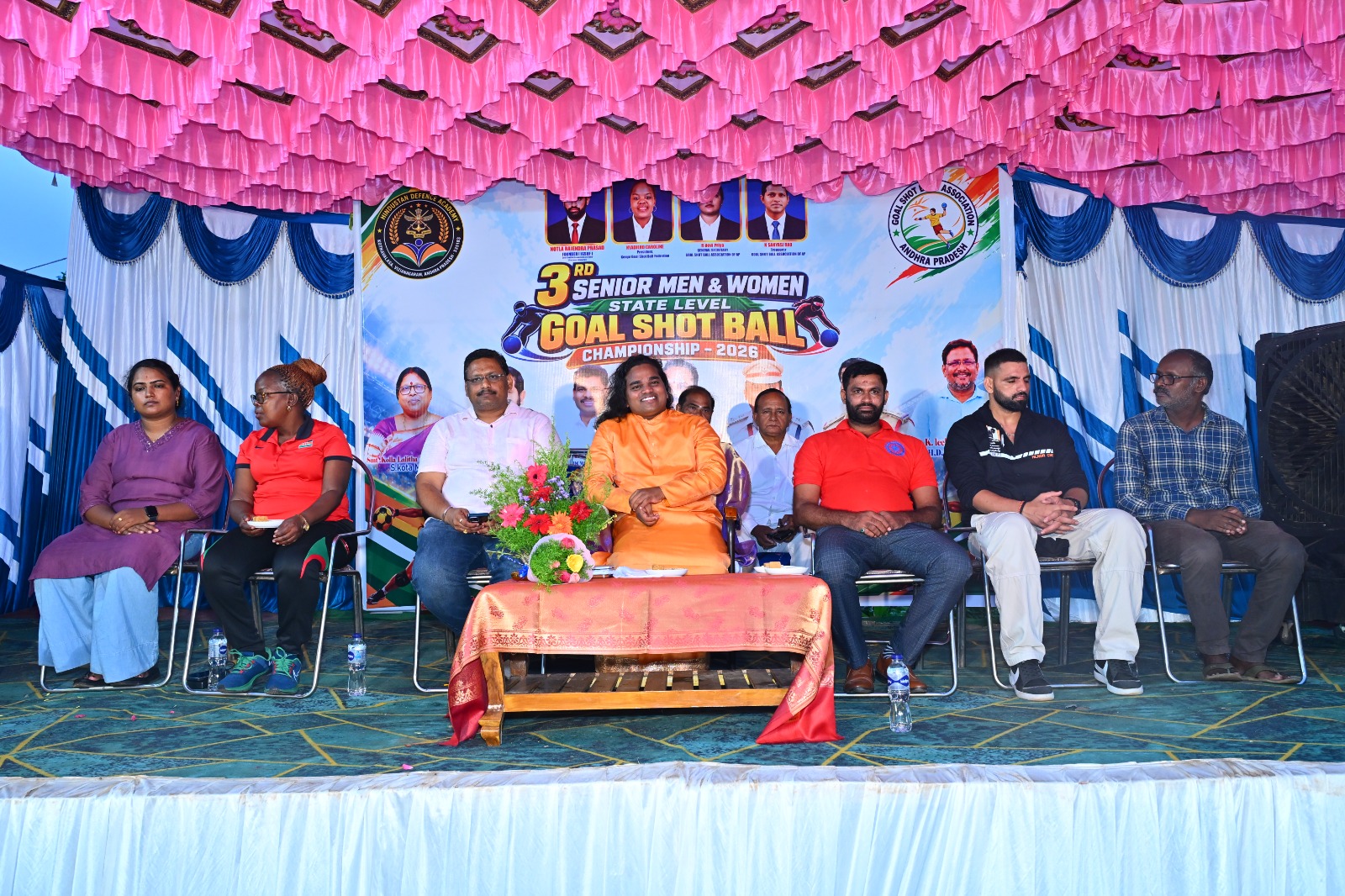 Sri Divyaamrita Sai Blesses the closing ceremony of state-level goal short ball championship 2026